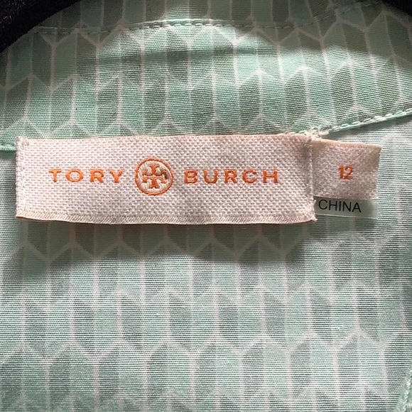 Tory Burch Light Blue and Yellow Dress - Picture 5 of 5